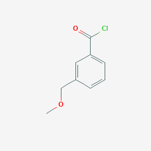 molecular formula C9H9ClO2 B181035 3-(Methoxymethyl)benzoyl chloride CAS No. 199742-77-3