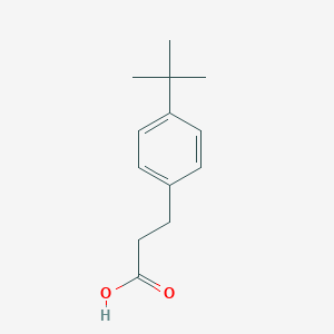 molecular formula C13H18O2 B018104 3-(4-叔丁基苯基)-丙酸 CAS No. 1208-64-6