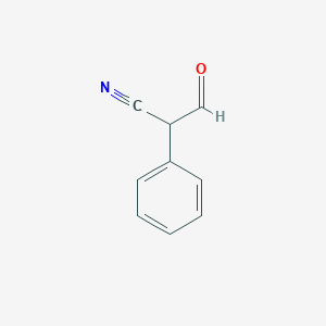 molecular formula C9H7NO B181052 3-Oxo-2-phenylpropanenitrile CAS No. 5841-70-3