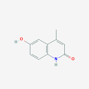 molecular formula C10H9NO2 B181058 2,6-Dihydroxy-4-methylquinoline CAS No. 34982-01-9