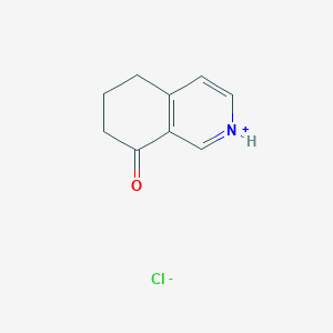 molecular formula C9H10ClNO B181062 6,7-Dihydroisoquinolin-8(5H)-one hydrochloride CAS No. 135311-97-6