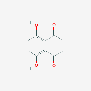 molecular formula C10H6O4 B181067 Naphthazarin CAS No. 475-38-7