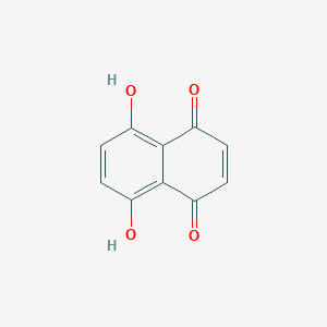 molecular formula C10H6O4 B181067 5,8-Dihydroxy-1,4-naphthoquinone CAS No. 475-38-7