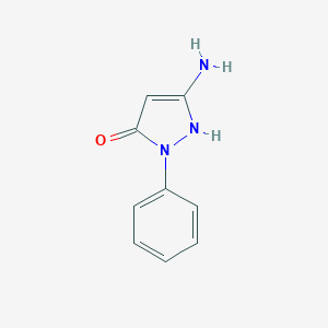 molecular formula C9H9N3O B181071 3-amino-1-phenyl-1H-pyrazol-5-ol CAS No. 28710-97-6