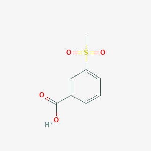 molecular formula C8H8O4S B181073 3-(Methylsulfonyl)benzoic acid CAS No. 5345-27-7