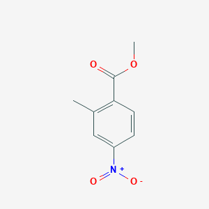 molecular formula C9H9NO4 B181074 Methyl 2-Methyl-4-nitrobenzoate CAS No. 62621-09-4