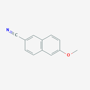 molecular formula C12H9NO B181084 6-Methoxy-2-naphthonitrile CAS No. 67886-70-8