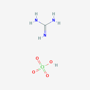 molecular formula CH6ClN3O4 B181094 Guanidine monoperchlorate CAS No. 10308-84-6