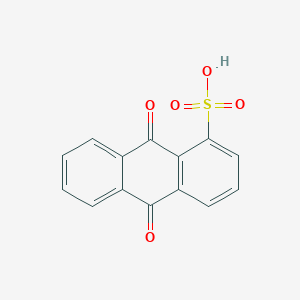 molecular formula C14H8O5S B181100 1-Anthraquinonesulfonic acid CAS No. 82-49-5