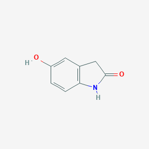 molecular formula C8H7NO2 B181108 5-Hydroxyoxindole CAS No. 3416-18-0