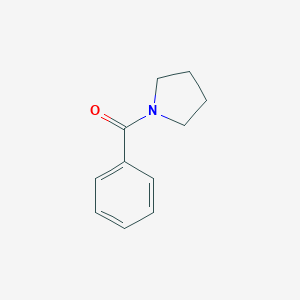 molecular formula C11H13NO B181117 1-Benzoylpyrrolidine CAS No. 3389-54-6