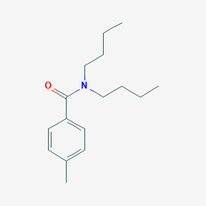 molecular formula C16H25NO B181120 Benzamide, N,N-dibutyl-4-methyl- CAS No. 6315-11-3