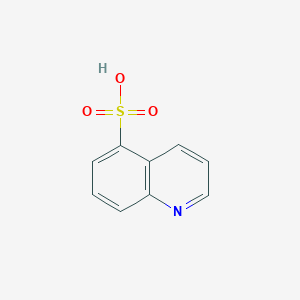 molecular formula C9H7NO3S B181123 Quinoline-5-sulphonic acid CAS No. 23261-58-7