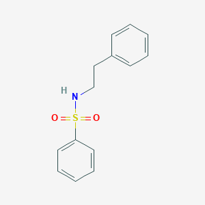 molecular formula C14H15NO2S B181135 N-Phenethylbenzenesulfonamide CAS No. 77198-99-3