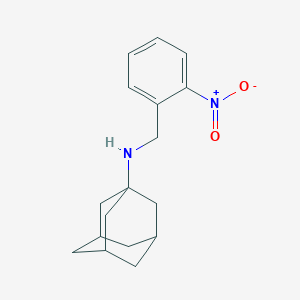 molecular formula C17H22N2O2 B181145 1-Adamantyl(2-nitrobenzyl)amine CAS No. 332108-14-2