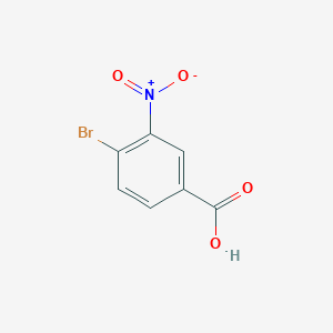 molecular formula C7H4BrNO4 B181153 4-Bromo-3-nitrobenzoic acid CAS No. 6319-40-0