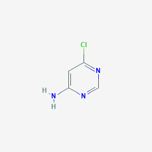 molecular formula C4H4ClN3 B018116 4-Amino-6-chloropyrimidine CAS No. 5305-59-9