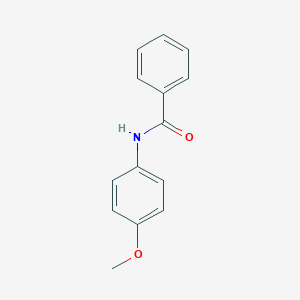 molecular formula C14H13NO2 B181161 N-(4-Methoxyphenyl)benzamide CAS No. 7472-54-0