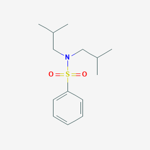 molecular formula C14H23NO2S B181163 n,n-Bis(2-methylpropyl)benzenesulfonamide CAS No. 41178-58-9
