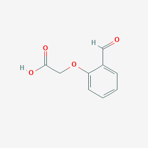 molecular formula C9H8O4 B181171 2-Formylphenoxyacetic acid CAS No. 6280-80-4
