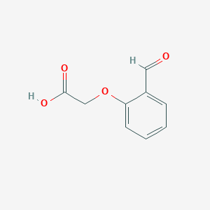 B181171 2-(2-Formylphenoxy)acetic acid CAS No. 6280-80-4
