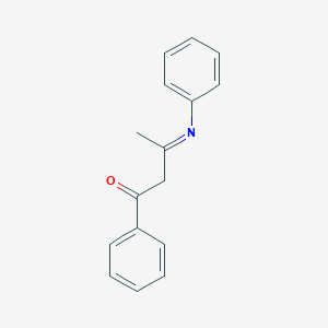 molecular formula C16H15NO B181177 (3e)-1-Phenyl-3-(phenylimino)butan-1-one CAS No. 39196-22-0
