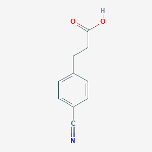 molecular formula C10H9NO2 B181187 3-(4-氰基苯基)丙酸 CAS No. 42287-94-5