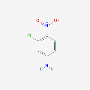 molecular formula C6H5ClN2O2 B181195 3-氯-4-硝基苯胺 CAS No. 825-41-2