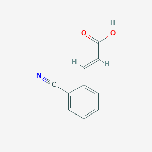 molecular formula C10H7NO2 B181197 2-氰基肉桂酸 CAS No. 61147-65-7