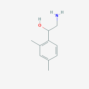 molecular formula C10H15NO B181200 2-Amino-1-(2,4-dimethylphenyl)ethanol CAS No. 133562-37-5