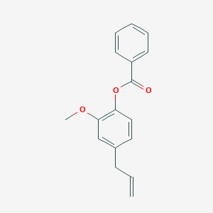 molecular formula C17H16O3 B181212 丁香酚苯甲酸酯 CAS No. 531-26-0