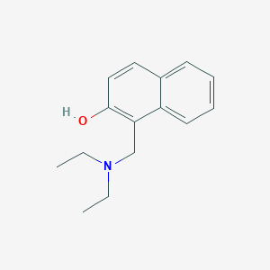 molecular formula C15H19NO B181215 1-(Diethylaminomethyl)naphthalen-2-ol CAS No. 27438-37-5