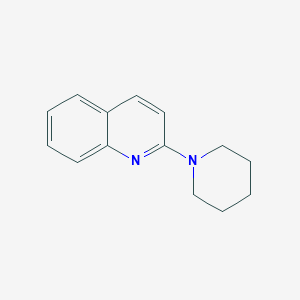 molecular formula C14H16N2 B181218 2-Piperidin-1-ylquinoline CAS No. 46708-03-6