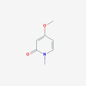 molecular formula C7H9NO2 B181220 4-Methoxy-1-methylpyridin-2(1H)-one CAS No. 41759-19-7