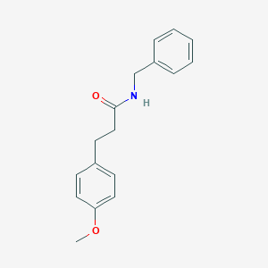 molecular formula C17H19NO2 B181229 N-benzyl-3-(4-methoxyphenyl)propanamide CAS No. 40478-34-0