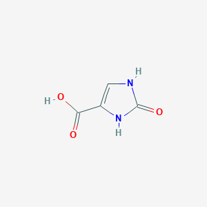 molecular formula C4H4N2O3 B181231 2-氧代-2,3-二氢-1H-咪唑-4-羧酸 CAS No. 39828-47-2