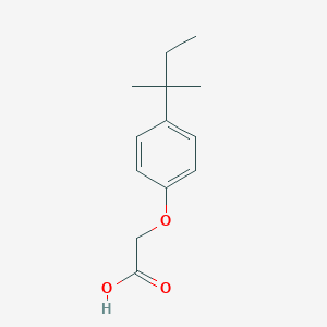 molecular formula C13H18O3 B181238 2-[4-(Tert-pentyl)phenoxy]acetic acid CAS No. 101267-73-6