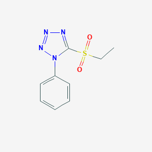 molecular formula C9H10N4O2S B181246 5-Ethylsulfonyl-1-phenyltetrazole CAS No. 3206-46-0