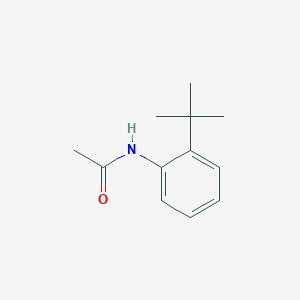 molecular formula C12H17NO B181248 N-(2-tert-butylphenyl)acetamide CAS No. 7402-70-2