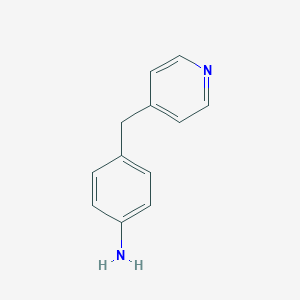 molecular formula C12H12N2 B181252 4-(4-吡啶甲基)苯胺 CAS No. 27692-74-6