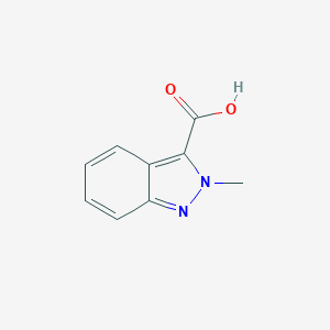 molecular formula C9H8N2O2 B018126 2-Methyl-2H-indazole-3-carboxylic acid CAS No. 34252-44-3