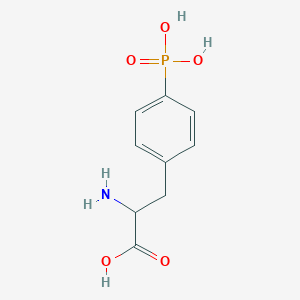 molecular formula C9H12NO5P B181271 2-Amino-3-(4-phosphonophenyl)propanoic acid CAS No. 120667-22-3