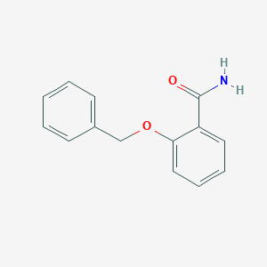 molecular formula C14H13NO2 B181275 2-(苄氧基)苯甲酰胺 CAS No. 29579-11-1