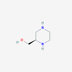 molecular formula C5H12N2O B181277 (R)-Piperazin-2-ylmethanol CAS No. 149715-47-9