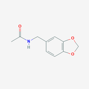 molecular formula C10H11NO3 B181281 N-(1,3-benzodioxol-5-ylmethyl)acetamide CAS No. 59682-83-6