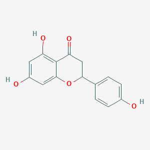 molecular formula C15H12O5 B018129 柚皮素 CAS No. 67604-48-2