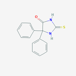 molecular formula C15H12N2OS B181291 5,5-Diphenyl-2-thiohydantoin CAS No. 21083-47-6