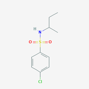 molecular formula C10H14ClNO2S B181293 N-(Butan-2-yl)-4-chlorobenzene-1-sulfonamide CAS No. 59724-38-8