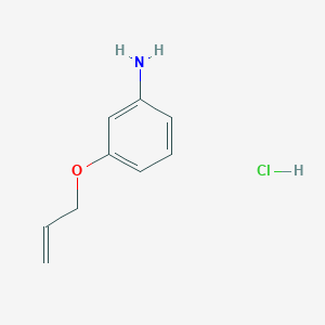 molecular formula C9H12ClNO B181297 3-(Allyloxy)aniline hydrochloride CAS No. 102879-28-7