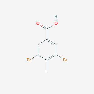 molecular formula C8H6Br2O2 B181310 3,5-Dibromo-4-methylbenzoic acid CAS No. 67973-32-4